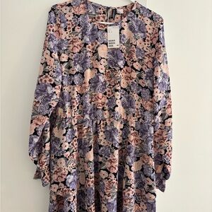 Floral Long Sleeve Dress BRAND NEW